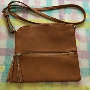 Tan Crossbody Bag